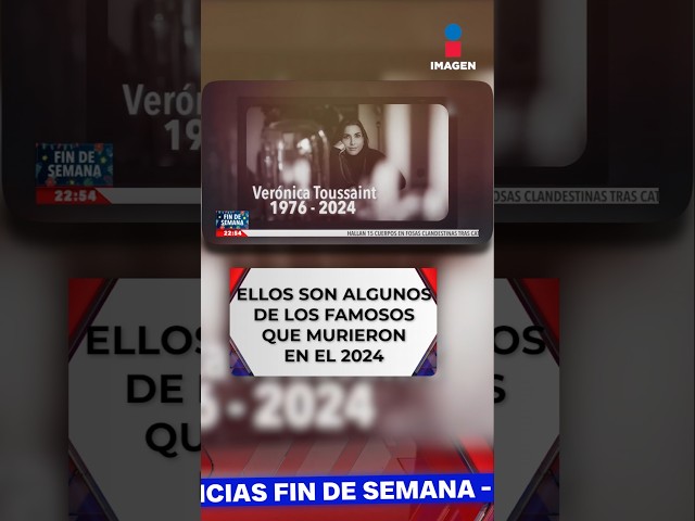 ⁣Ellos son algunos de los famosos que murieron en el 2024 | Shorts | Zea