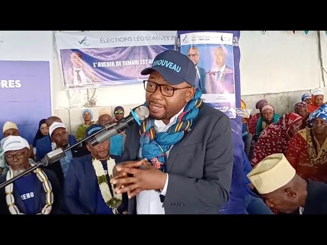 ⁣Discours prononcé par le candidat Zoubeiri à Mtsangadjou