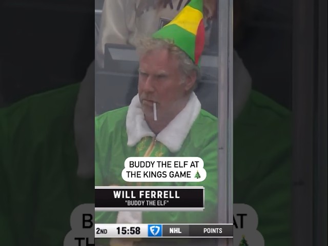 ⁣Buddy The Elf Is Going Through It At The Kings Game 