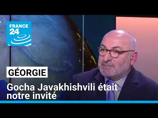 ⁣Géorgie : pour l'ancien ambassadeur Gocha Javakhishvili, la démocratie est en danger • FRANCE 2