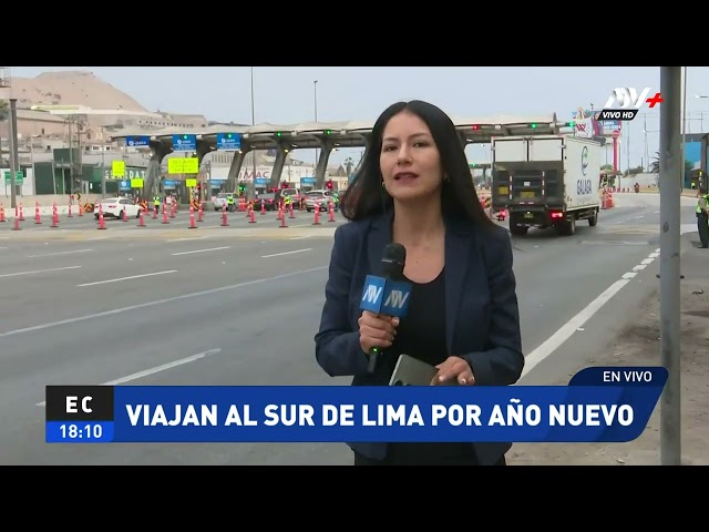 ⁣Limeños ya viajan al sur para recibir el Año Nuevo 2025