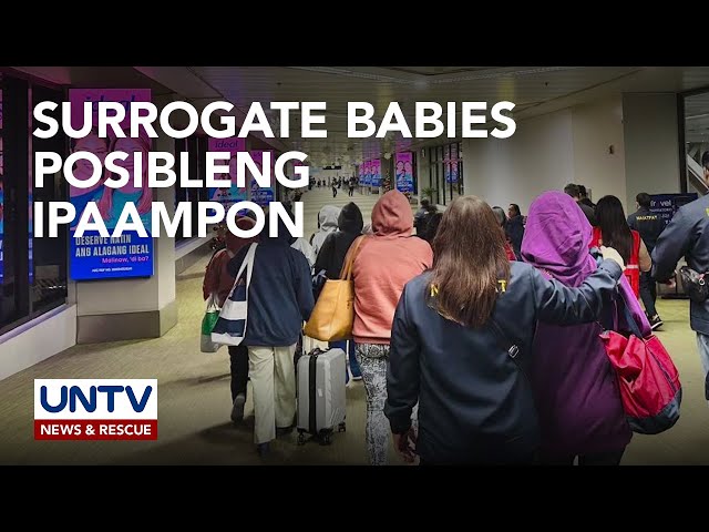 ⁣Posibleng pag-ampon sa mga anak ng Filipina surrogate mothers na mula Cambodia, tututukan ng DSWD