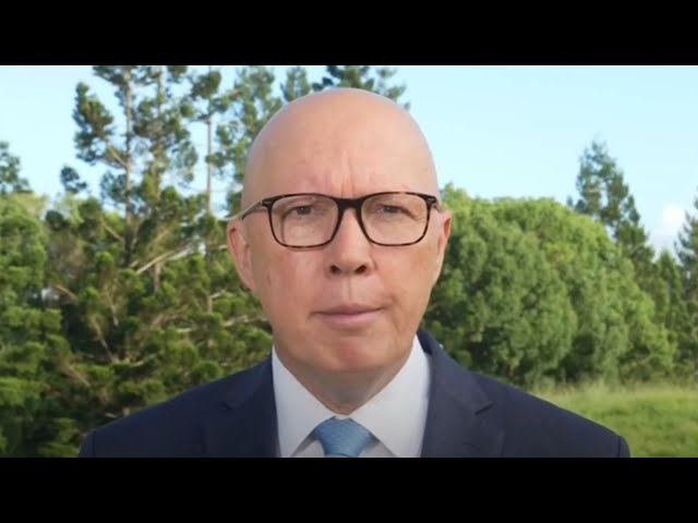 ⁣Peter Dutton delivers New Year’s Eve message to Australians