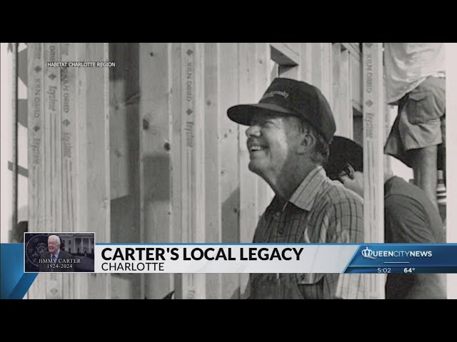 ⁣How Jimmy & Rosalynn Carter impacted Charlotte