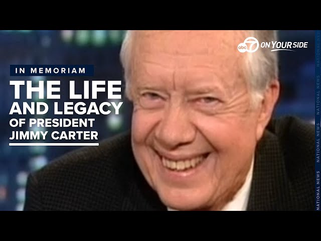 ⁣The most memorable moments of  Jimmy Carter throughout his political career