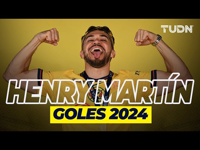 ⁣¡Imperdibles goles de Henry Martín, el máximo goleador del América en el 2024! | TUDN