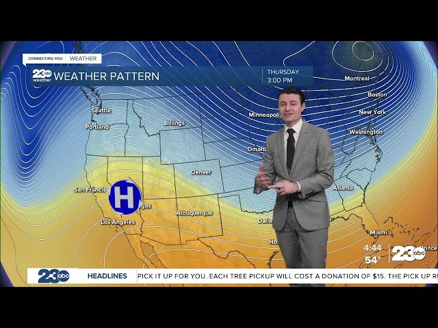 ⁣23ABC Evening weather update December 30, 2024