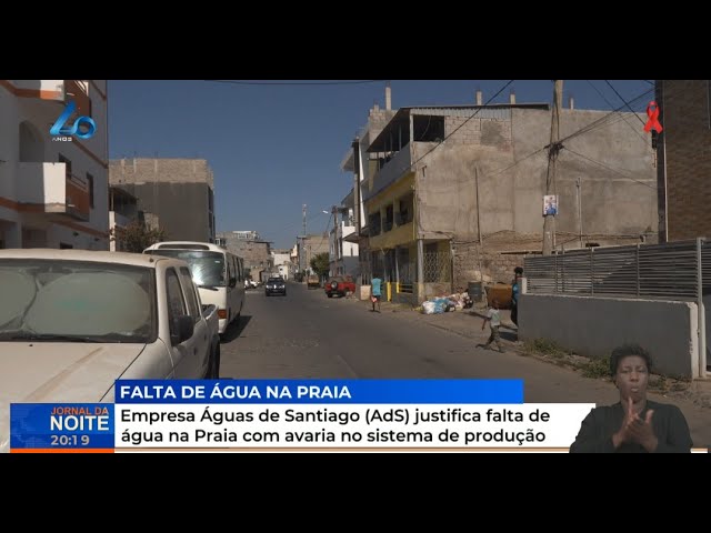 ⁣Empresa Águas de Santiago (AdS) justifica falta de água na Praia com avaria no sistema de produção