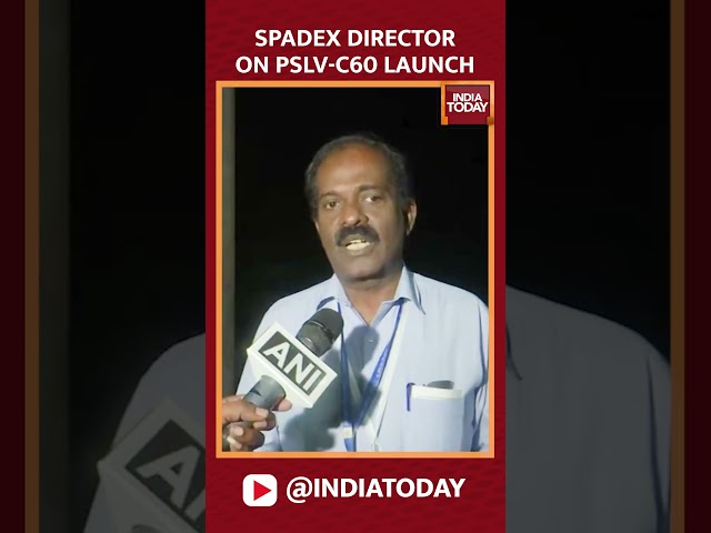 ⁣Surendran N Director SpaDeX, On PSLV-C60 Successfully Launch