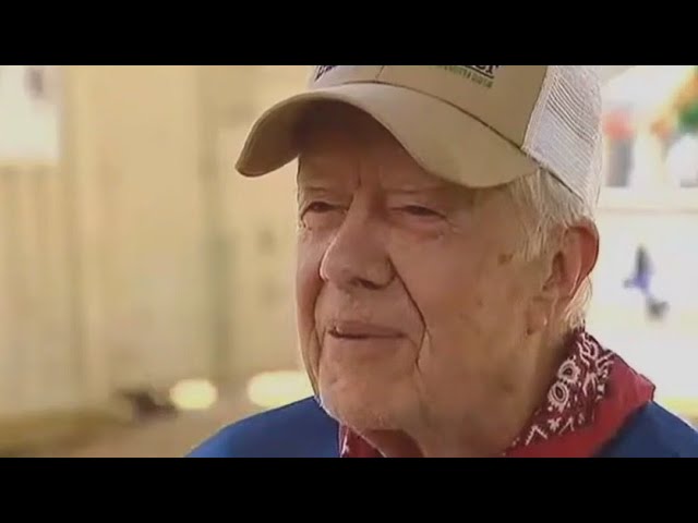 ⁣President Jimmy Carter's 2014 trip to build homes in North Texas left a lasting legacy