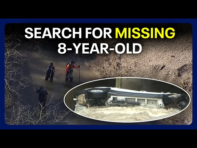 ⁣8-year-old still missing after Christmas Eve crash, new safety measures coming in Sherman