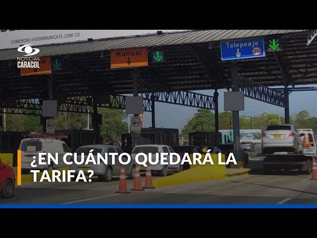 ⁣Aumento en los peajes en Colombia: ¿desde cuándo comienza a aplicar el incremento?