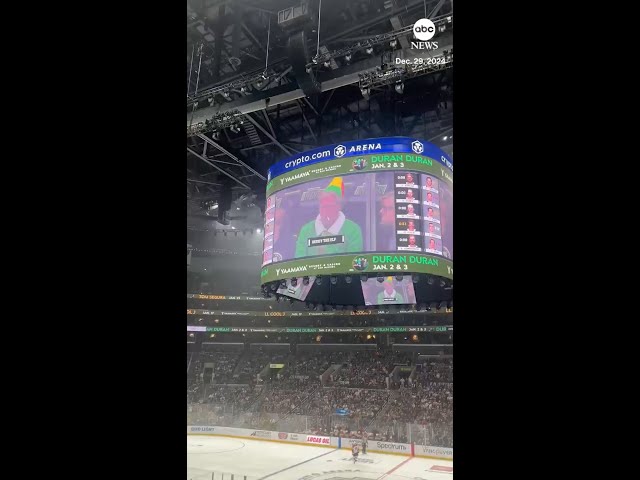 ⁣Will Ferrell dresses as 'Buddy the Elf' at LA Kings game 