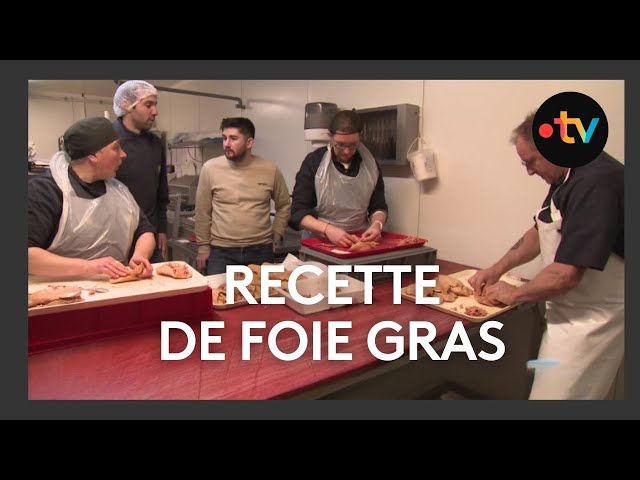 ⁣Menus de fêtes : recette de foie gras en Charente