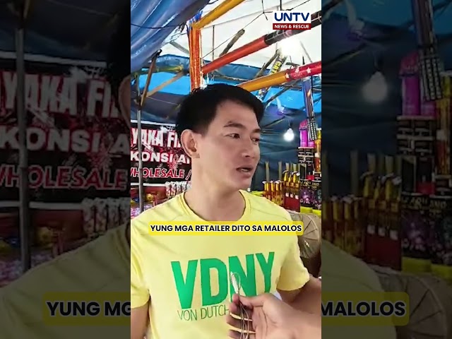 ⁣Ilang panindang paputok sa Bocaue, Bulacan, triple na ang presyo