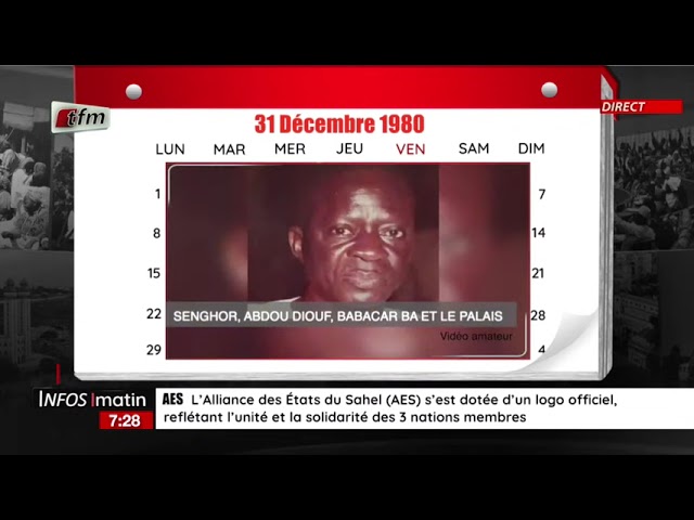 ⁣1 jour au SENEGAL | 31 Décembre 1980 : Démission du Président Léopold Sédar Senghor