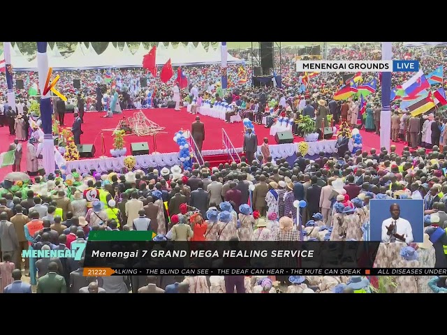 ⁣K24 TV LIVE |  Grand Mega Healing Service