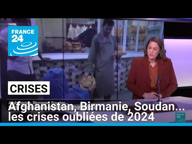 ⁣Afghanistan, Birmanie, Soudan... les crises oubliées de 2024 • FRANCE 24