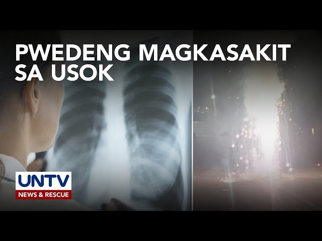 ⁣Publiko, pinag-iingat sa mga respiratory illnesses na uso kapag magpapalit ang taon