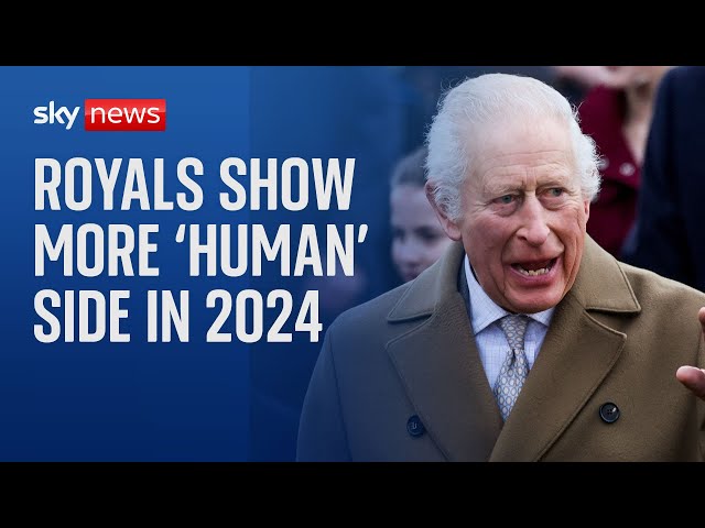 ⁣King and Royal Family show more 'human' side after difficult year