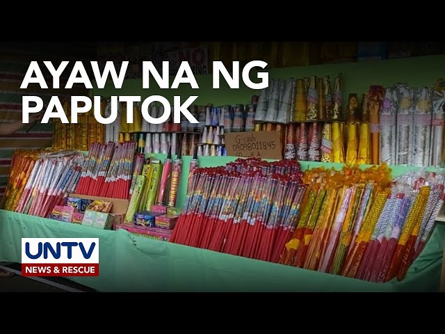 ⁣Ilang mamimili sa Antipolo City, mas pinili ang pailaw at paingay kaysa paputok