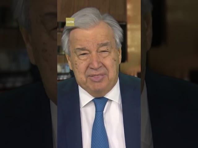 ⁣UN chief calls for stronger global unity in 2025