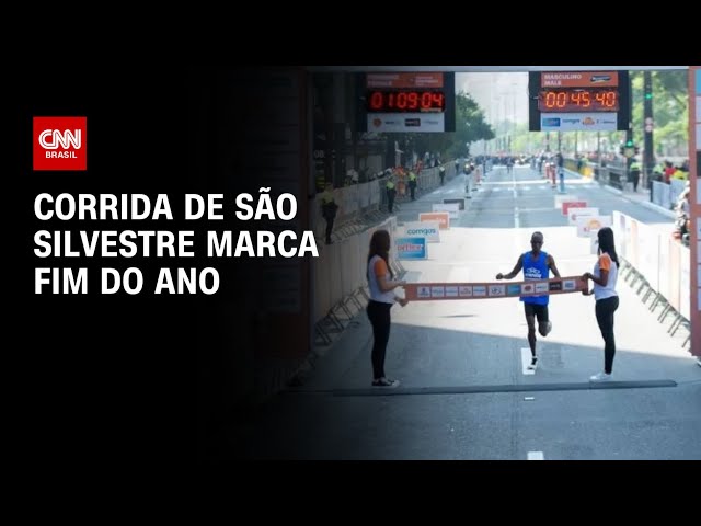 ⁣Corrida de São Silvestre marca fim do ano | CNN NOVO DIA