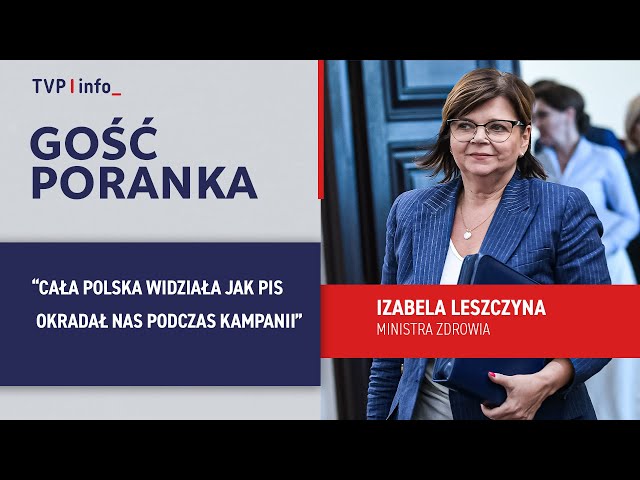 Izabela Leszczyna: cała Polska widziała jak PiS okradał nas podczas kampanii | GOŚĆ PORANKA