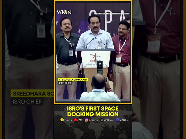 ⁣India's Space Agency Launches First Space Docking Mission On Indian Made Rocket | WION Shorts