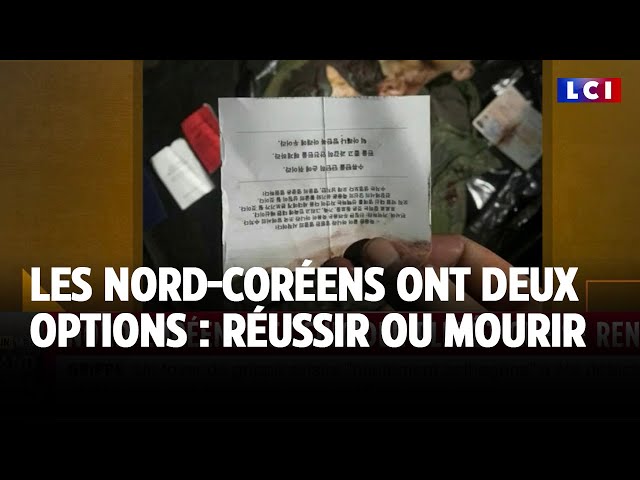 ⁣Les soldats nord-coréens ont deux options : réussir ou mourir ｜LCI