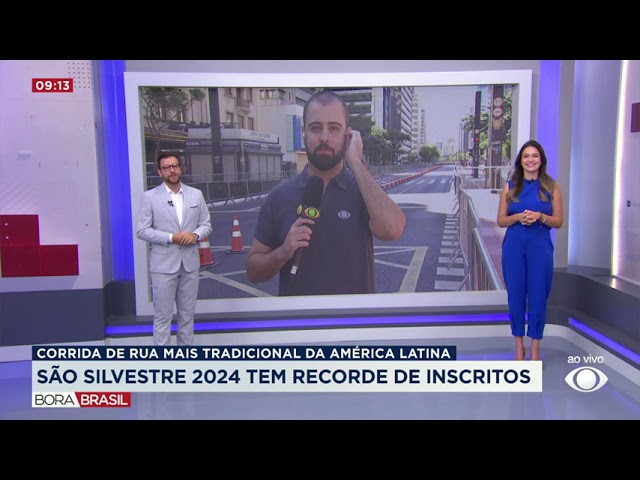 ⁣São Silvestre 2024 tem recorde de inscritos