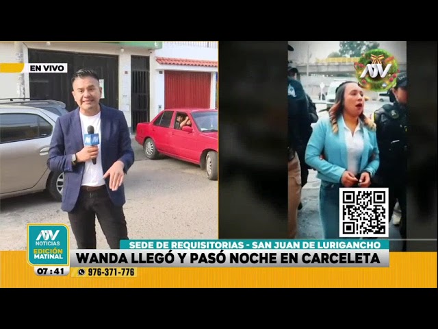 ⁣Wanda del Valle fue extraditada desde Colombia y pasó noche en la carceleta