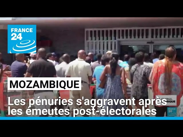 ⁣Mozambique : les pénuries s'aggravent après les émeutes post-électorales • FRANCE 24