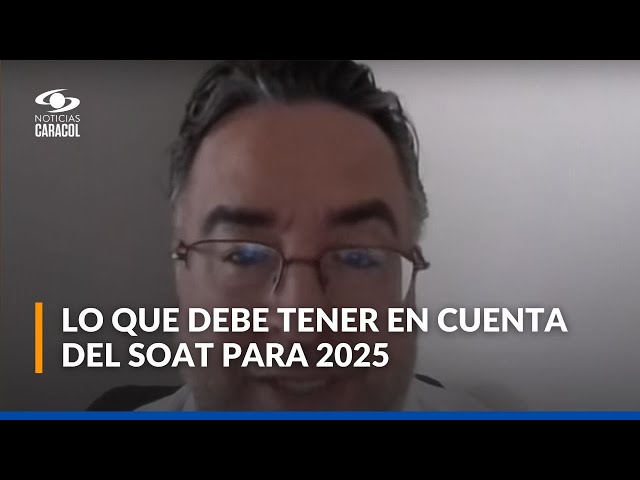 ⁣Presidente de Fasecolda explica los cambios en el SOAT para el 2025