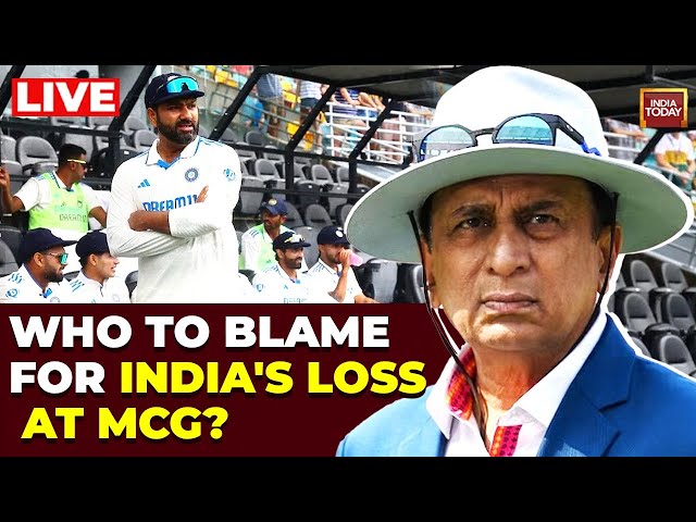 ⁣IND Vs AUS: Big Setback For India In At MCG, Should Rohit Resign? | Sunil Gavaskar Exclusive