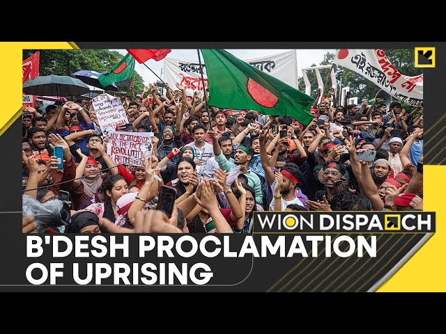 ⁣Bangladesh: Muhammad Yunus' Government To Announce Proclamation of July Uprising | WION Dispatc