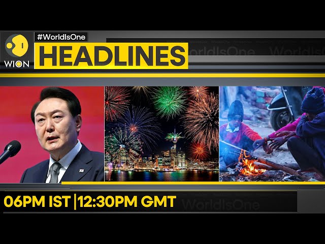 ⁣South Korea: Arrest Warrant For Yoon Suk Yeol | North India Shivers | WION Headlines