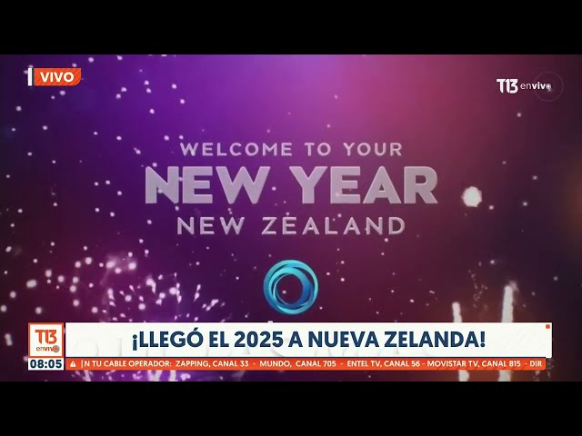 ⁣Nueva Zelanda es el primer país en recibir el 2025