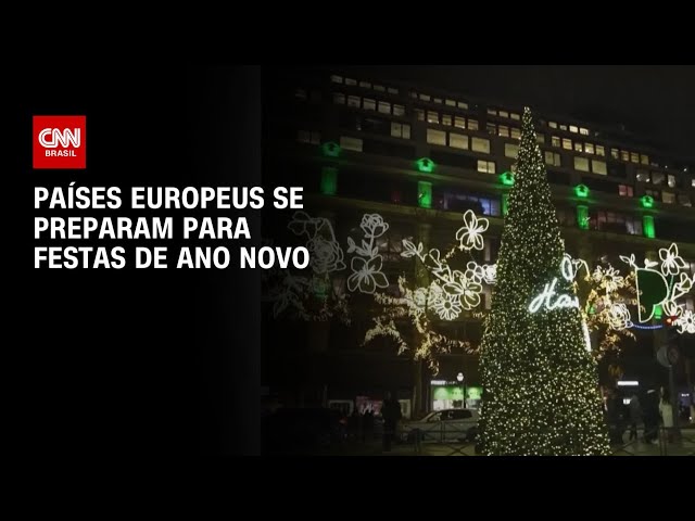 ⁣Países europeus se preparam para festas de Ano Novo | LIVE CNN