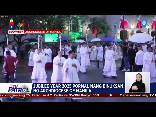 ⁣Jubilee Year 2025 pormal nang binuksan ng Archdiocese of Manila