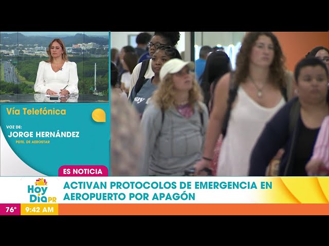 ⁣Aeropuerto LMM continúa operando a pesar de apagón