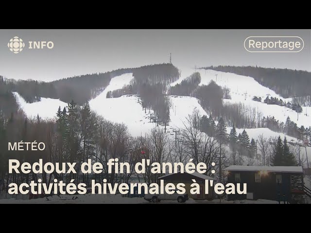 ⁣Redoux de fin d'année : activités hivernales à l'eau