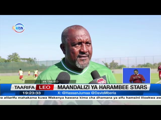 ⁣Harambee Stars wajiandaa kushiriki kombe la mapinduzi