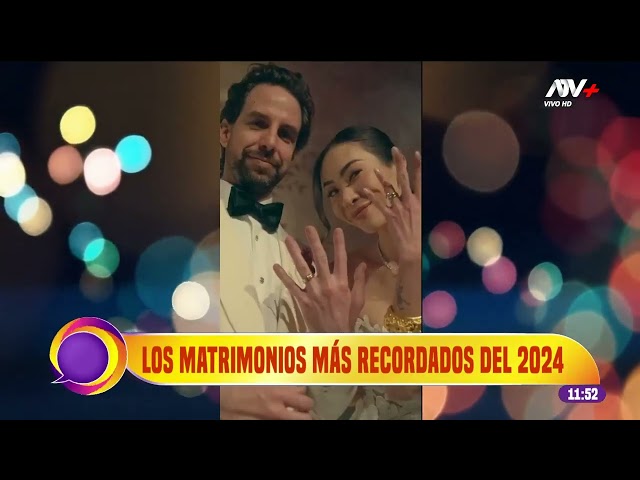 ⁣Los matrimonios de influencers más recordados del 2024