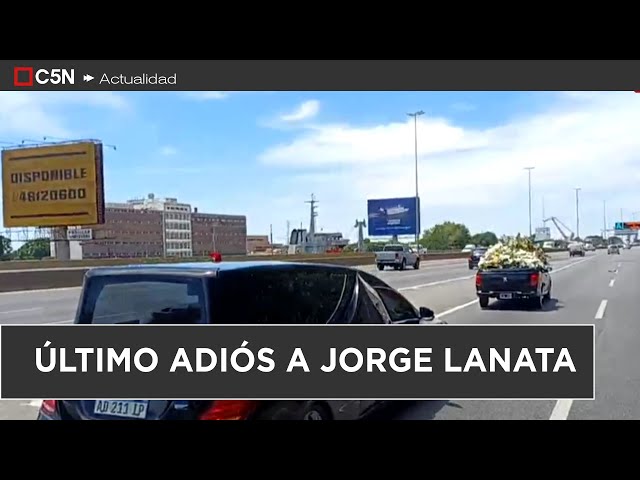 ⁣ÚLTIMO ADIÓS a JORGE LANATA