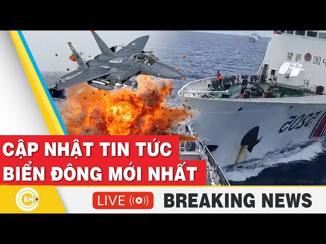 ⁣TRỰC TIẾP: Biển Đông: Mỹ-Nhật phối hợp quân sự;Cảnh sát biển Đài Loan "lo lắng" sự suy yếu