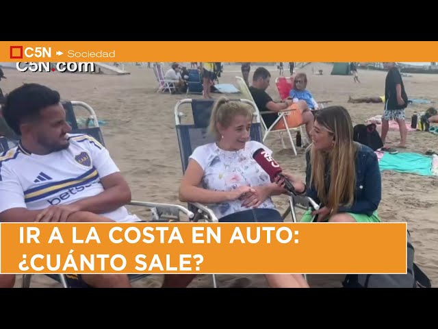 ⁣IR a LA COSTA en AUTO: ¿CUÁNTO SALE?