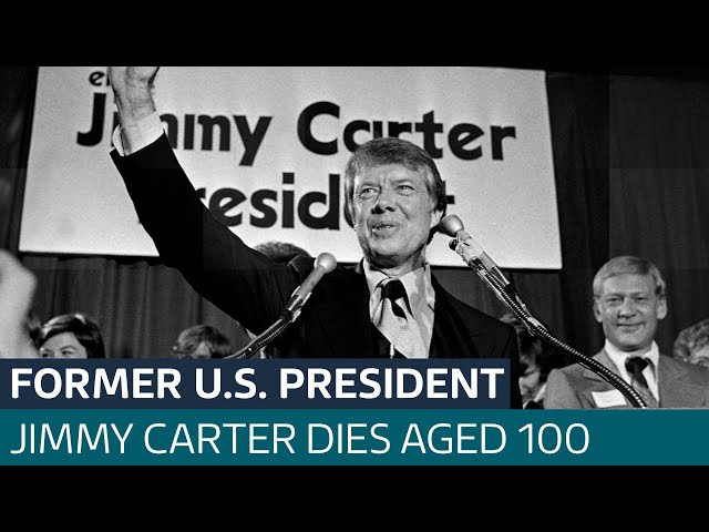 ⁣Peanut farmer to politician: Who was 39th president and Nobel Prize winner Jimmy Carter? | ITV News