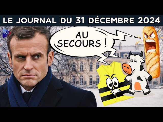 ⁣Macron, l’annus horribilis - JT du mardi 31 décembre 2024