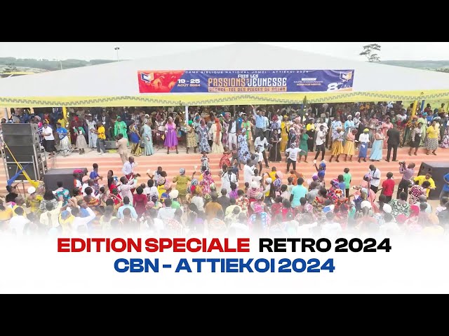 ⁣JT RETRO 2024    Revivons le 8e camp Biblique de la JCMCI CI Attiékoi 2024